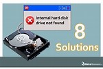 Hard Drive Not Found