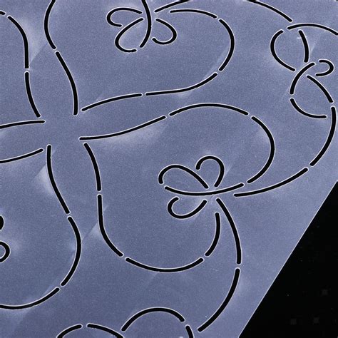 Hard Plastic Quilting Templates