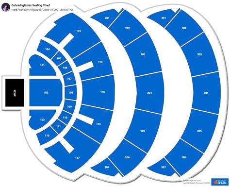 Hard Rock Concert Seating Chart