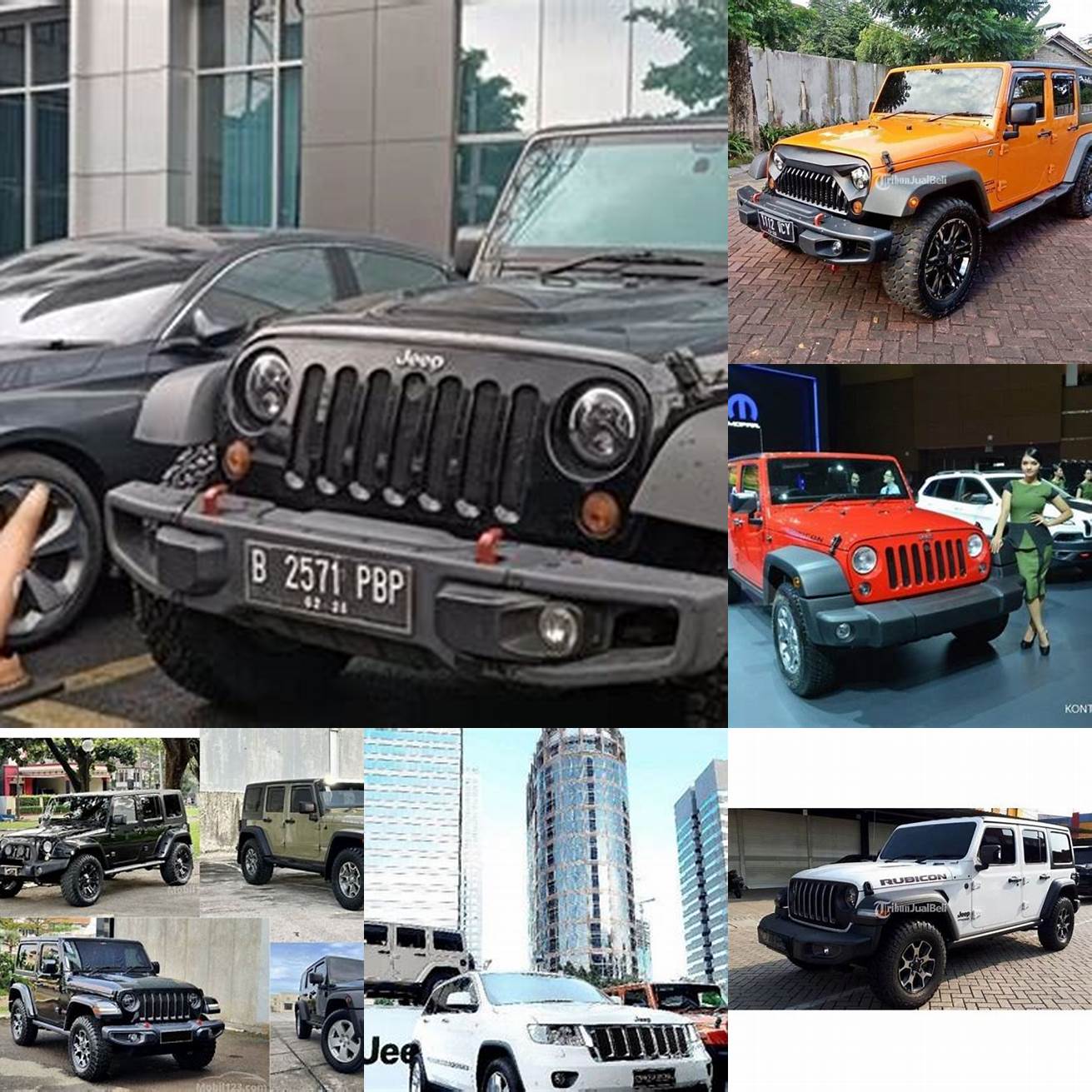 Harga mobil Rubicon tahun 2018 bekas mulai dari Rp 700 juta