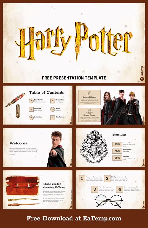 Harry Potter Ppt Template