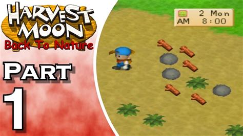 Harvest Moon Back to Nature Gameplay