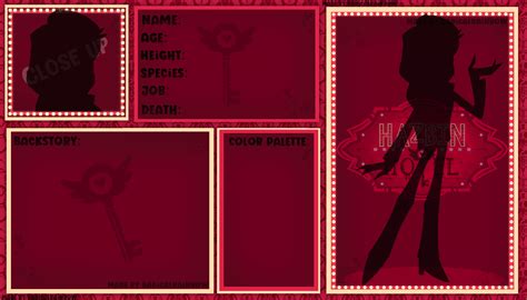 Hazbin Hotel Oc Template