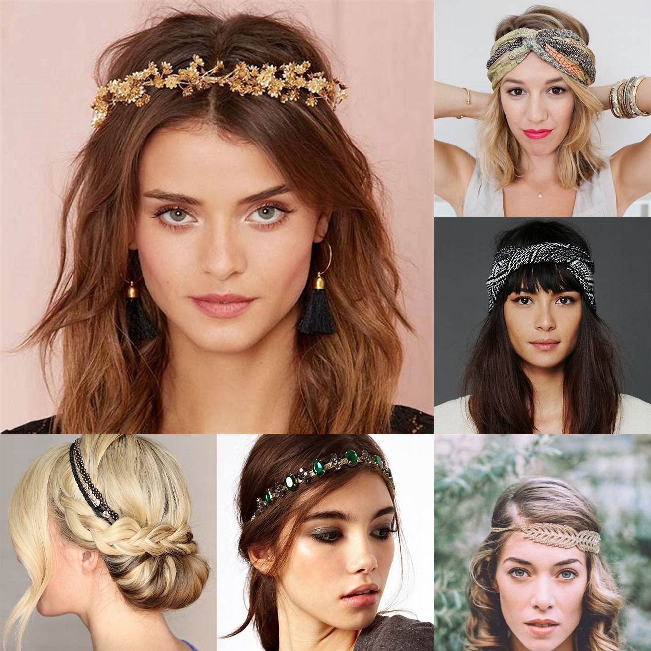 Headbands les headbands sont un accessoire tendance pour ajouter une touche de style à une coiffure