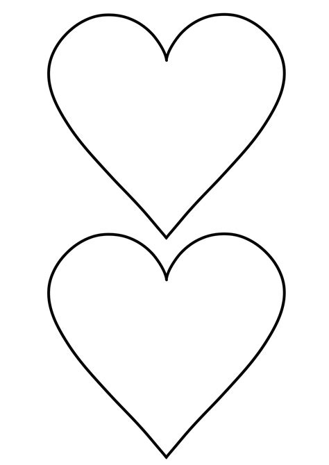Heart Cut Out Template