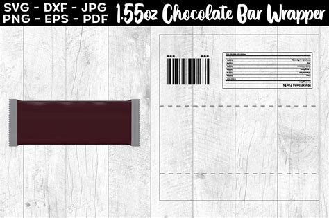 Hershey Candy Bar Wrapper Template