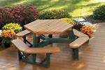 Hexagon Picnic Table For Sale