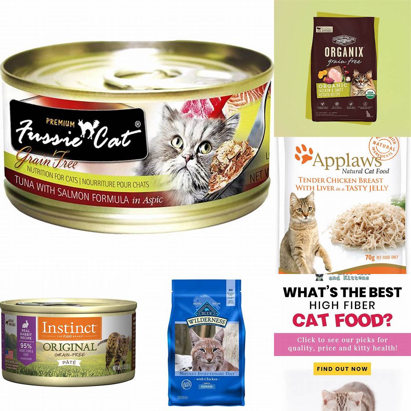 High-quality cat food