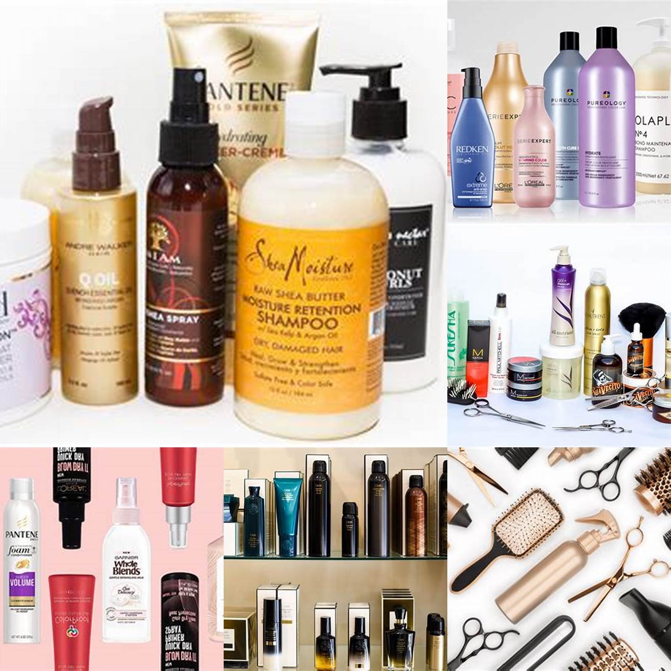 High-quality hair products used