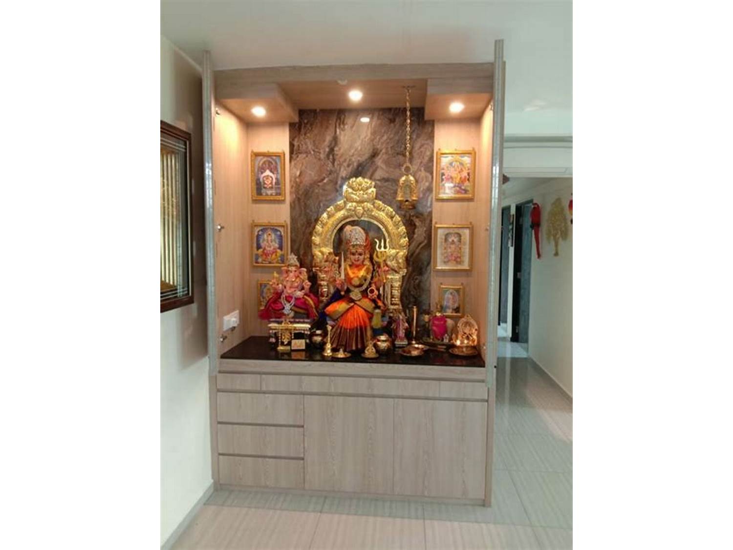 Hindu Prayer Altar