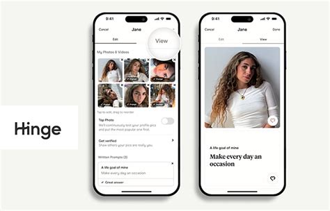 Hinge Dating Profile Template