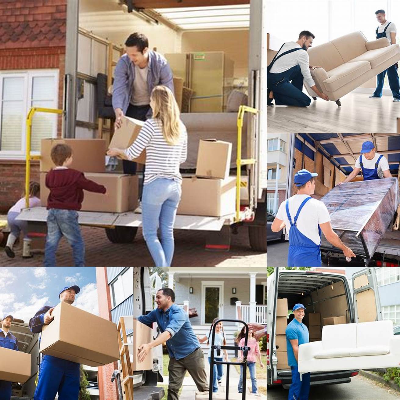 Hire a moving company to transport the furniture