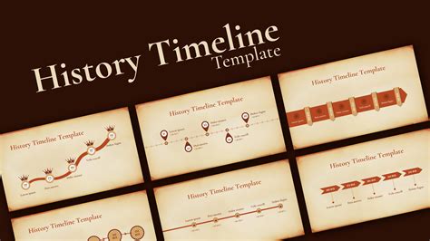 Historical Timeline Template Powerpoint