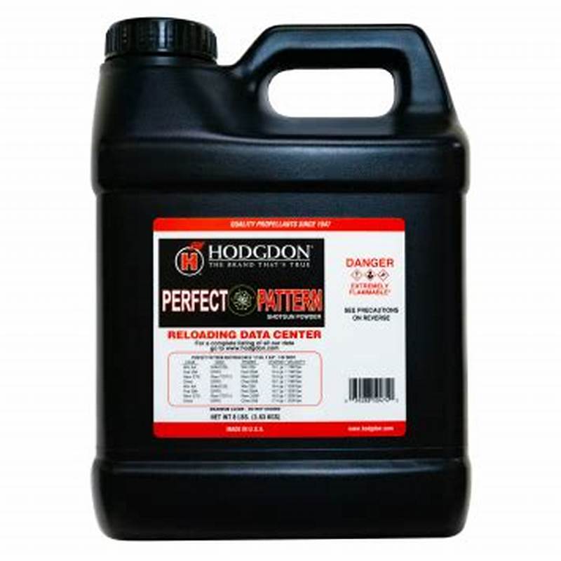 Hodgdon Perfect Pattern Powder Load Data