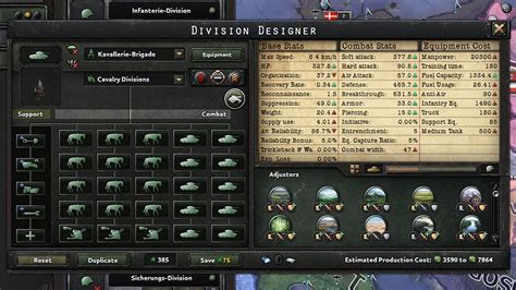 Hoi4 Cavalry Template