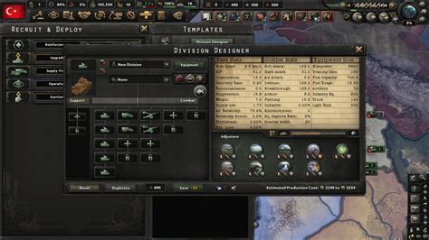 Hoi4 Light Tank Template