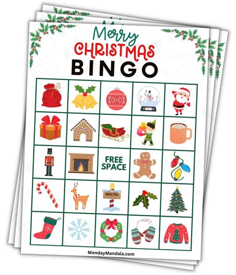 Holiday Bingo Printable Free