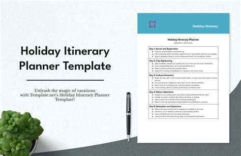 Holiday Planner Template