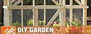 Home Depot DIY Garden Enclosure