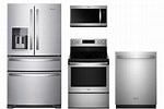 Home Depot Kitchen Appliance Stove and Refrigerator