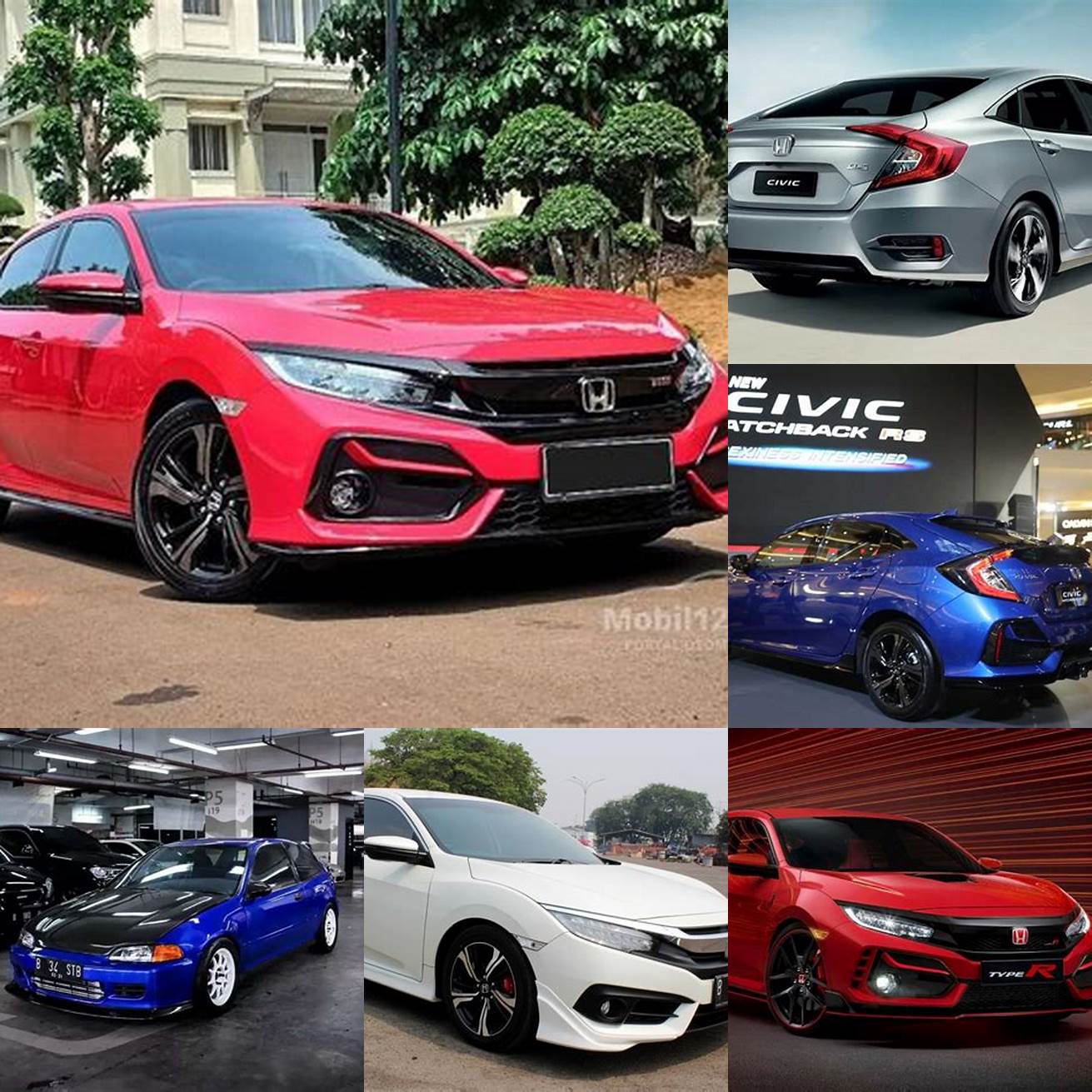 Honda Civic Rp 530 juta - Rp 600 juta