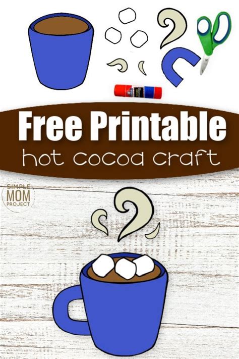 Hot Chocolate Craft Printable