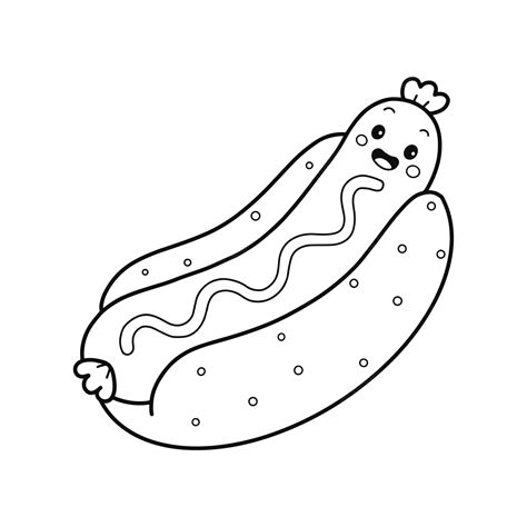Hot Dog Printable