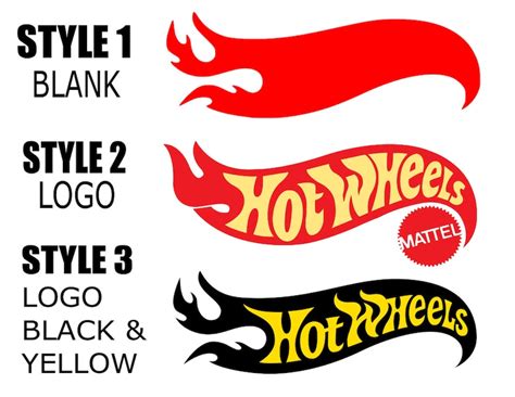Hot Wheels Logo Template