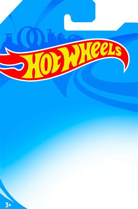 Hot Wheels Packaging Template