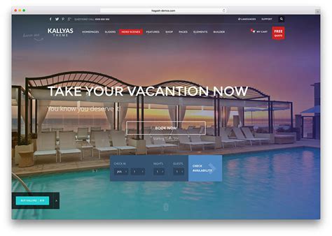 Hotel Booking Website Templates