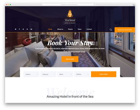 Hotel Web Design Template