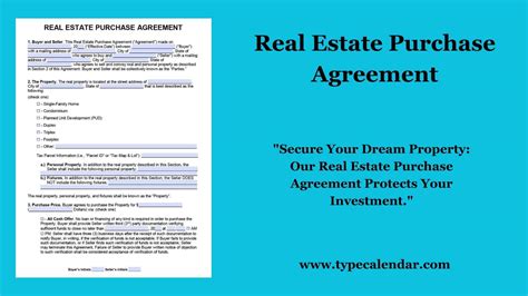 House Contract Template