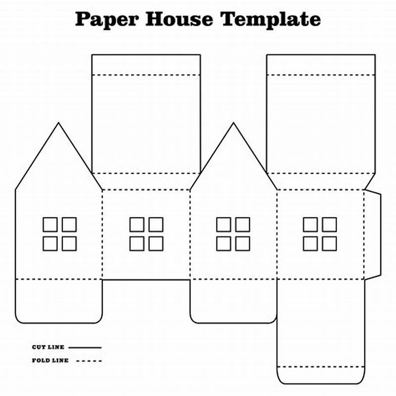 House Pattern Printable