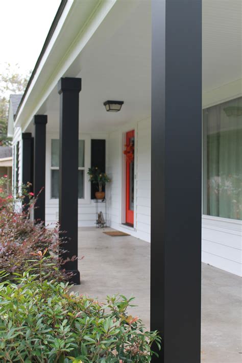 House with Black Columns