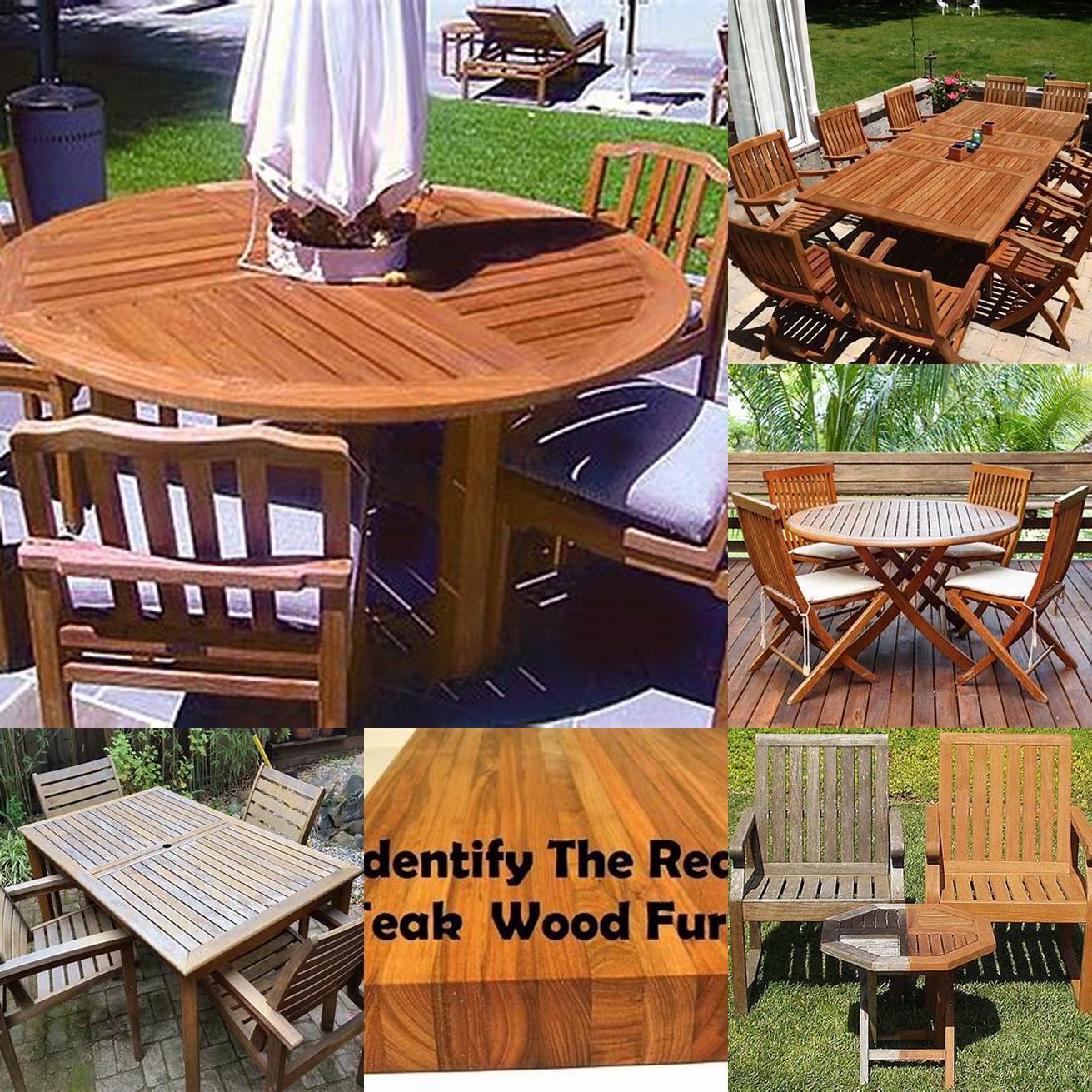 How to Measure for Teak Furniture
