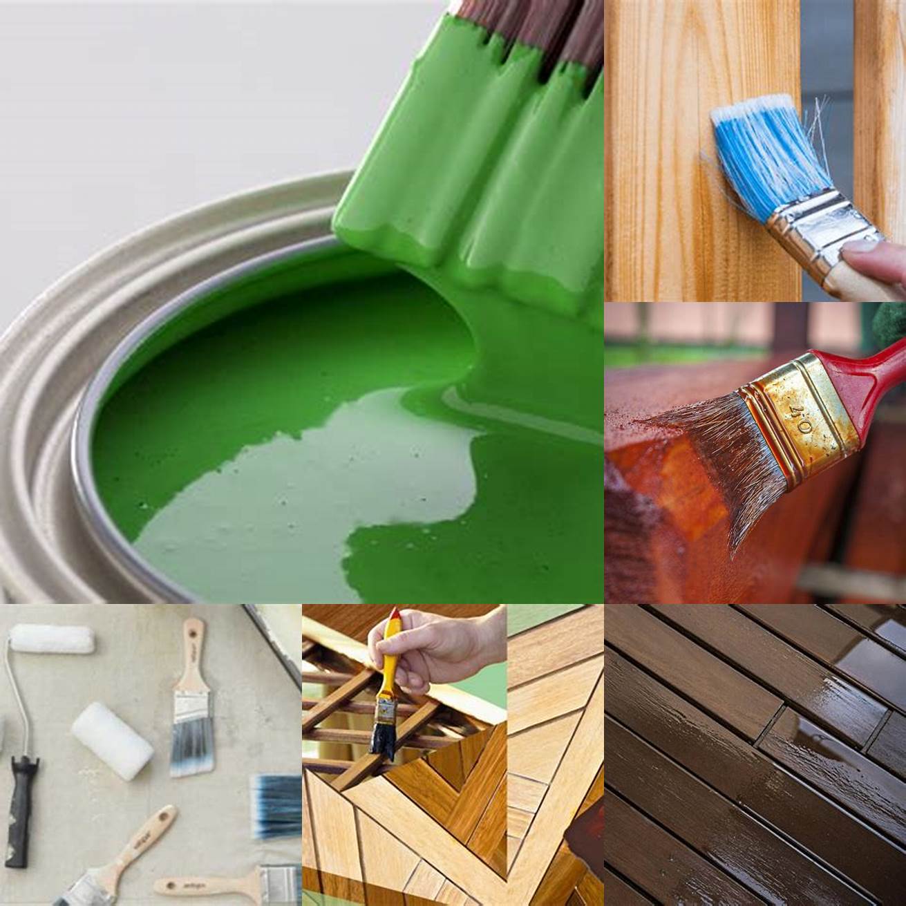 How to Paint Teak Furniture with a Brush and Roller