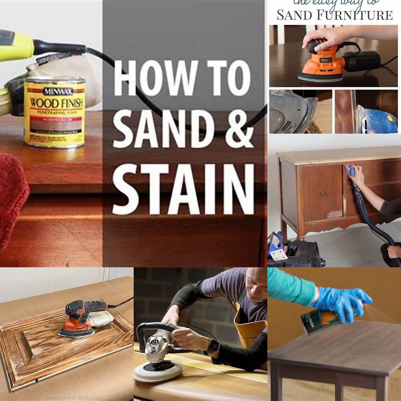 How to Sand