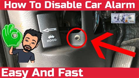 How Disable Car Alarm