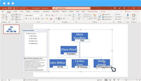 How Do I Edit An Org Chart In Powerpoint 2016