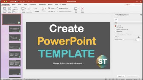 How Do You Make Your Own Powerpoint Template