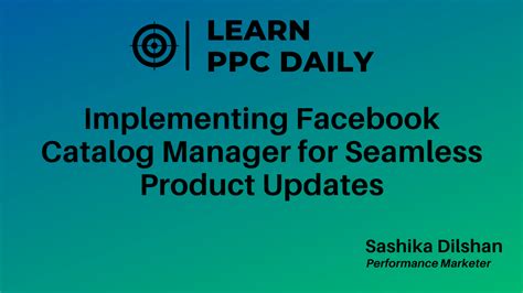 How Long To Use Catalog Manager On Facebook