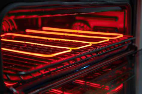 How Oven Heating Elements Cycle During Baking glowing bake element closeup