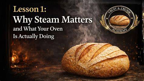 How Oven Humidity Shapes Bread Crust Development Why Oven Steam Matters for Crust Science