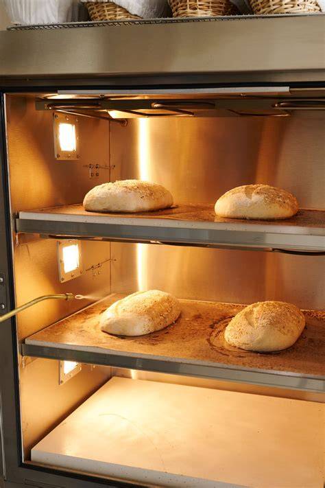 How Oven Humidity Shapes Bread Crust Development steam pan in oven