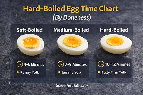 How Steam Ovens Cook Eggs Without Cracking Timing Chart and Doneness Guide