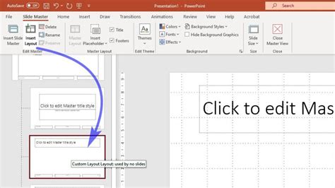 How To Add An Editable Table Placeholder In Powerpoint Template