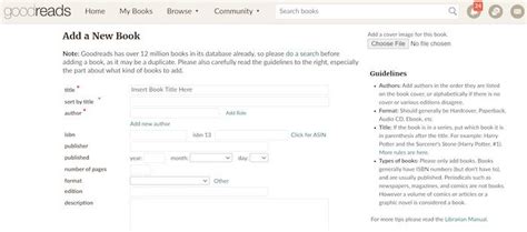 How To Add Book Catalog To Goodreads