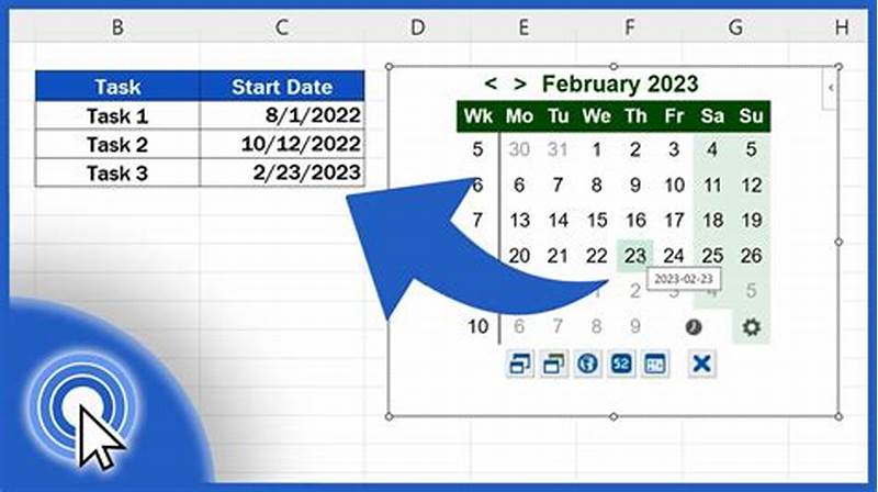 How To Add Calendar In Excel Column