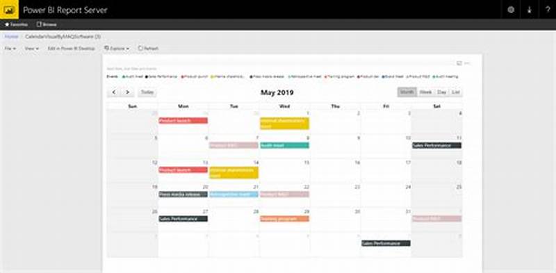 How To Add Calendar In Power Bi