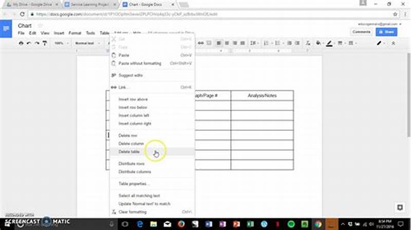 How To Add Chart To Google Docs